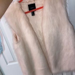 Forever 21 fuzzy vest